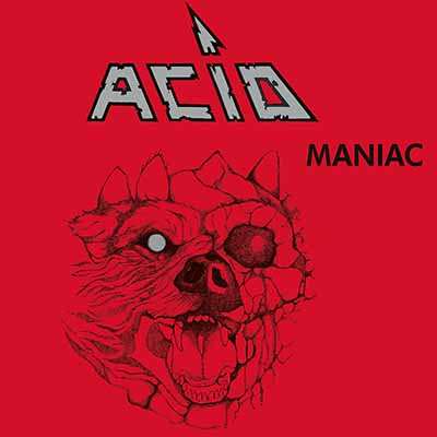 ACID - Maniac LP+7" BLACK