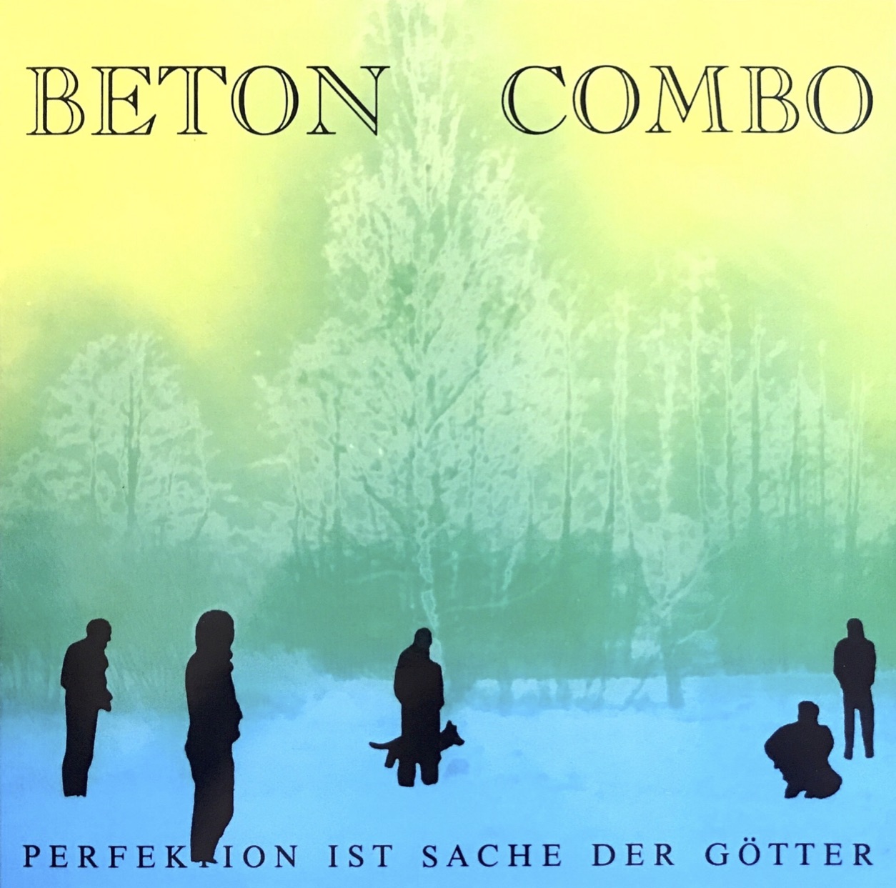 Beton Combo - Perfektion ist Sache der Götter LP ( lim. yellow )