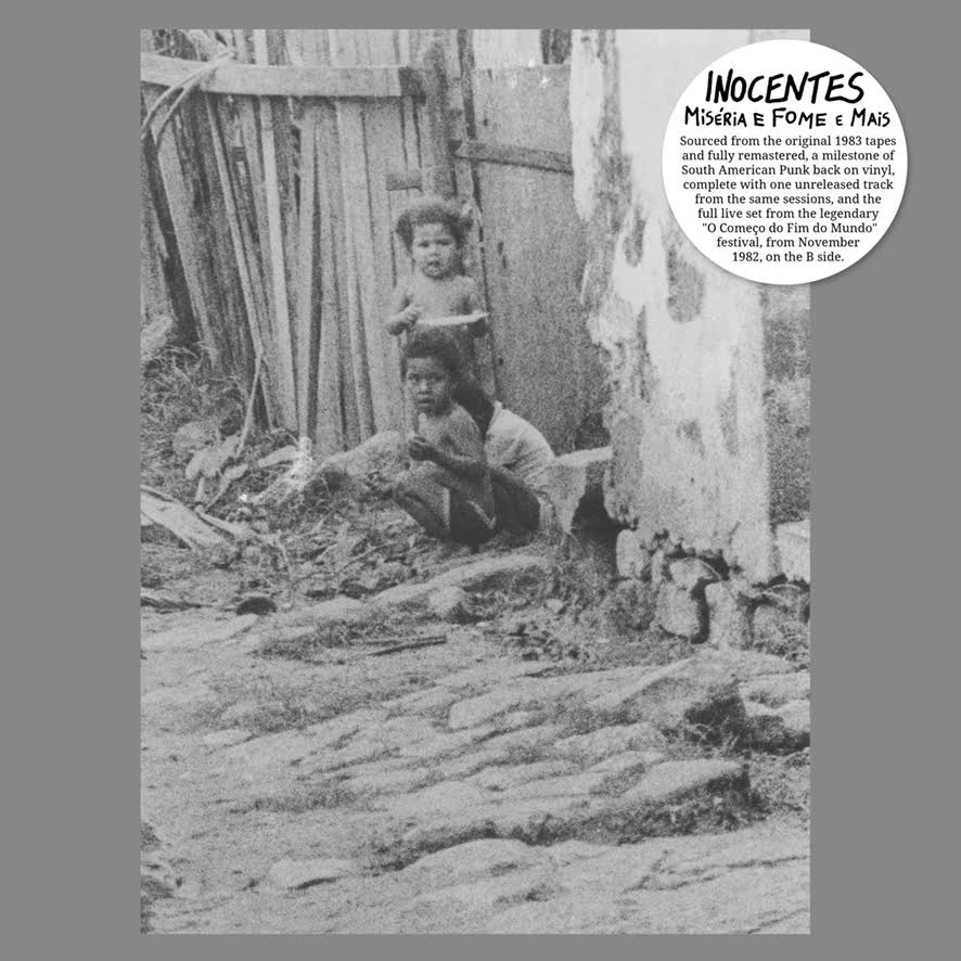 Inocentes - Miseria E Fome E Mais (LP, black vinyl, limited 400)