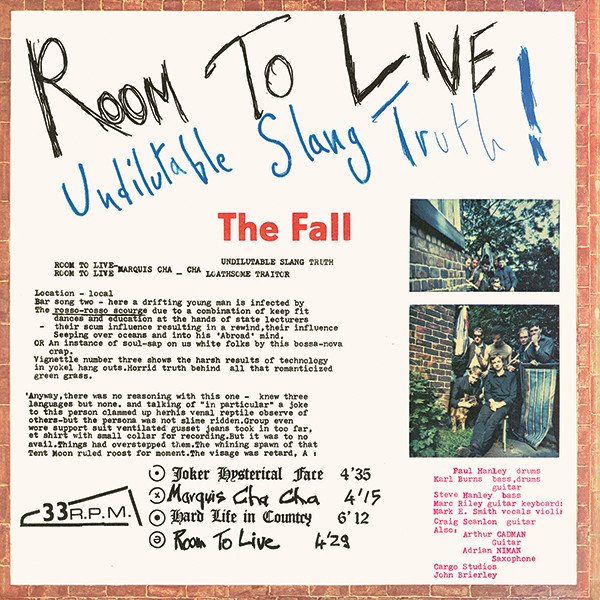 The Fall - Room to Live LP