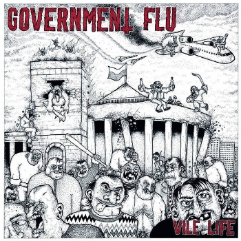 Government Flu - Vile Life LP