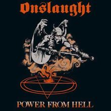 ONSLAUGHT - Power from Hell LP 3RD PRESSING ( Orange )