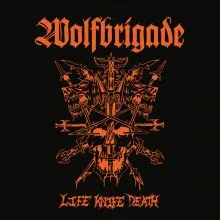 Wolfbrigade - Life Knife Death | Dark Grey Marbled Vinyl LP